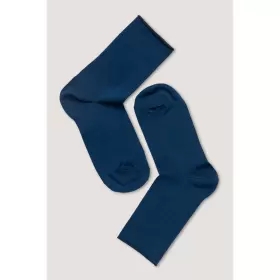 Bambus Ankelstrømpe, Indigo