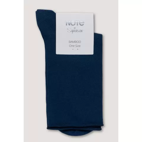 Bambus Ankelstrømpe, Indigo