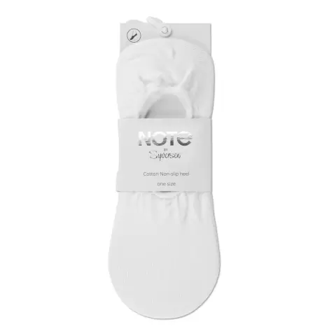 Footies Non-Slip, White Footies Non-Slip, White