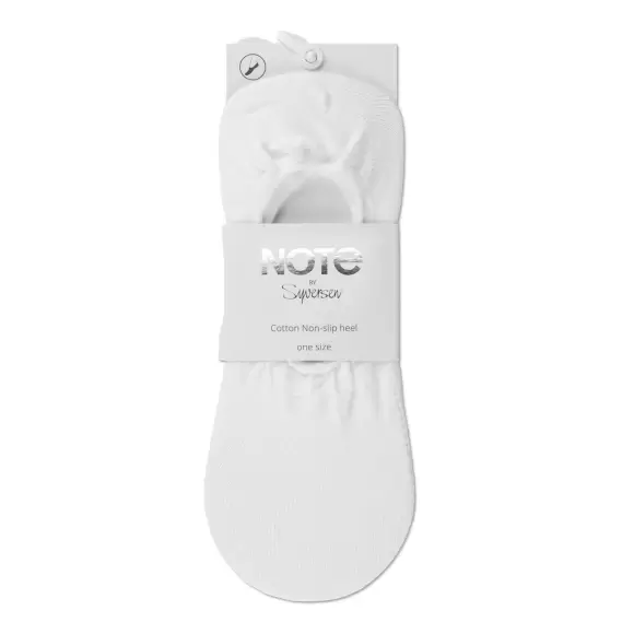 NOTE - Footies Non-Slip, White