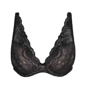 Cyrile Padded Plunge Bra, Black