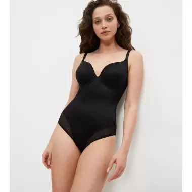 True Shape Sensation Bodystocking, Black