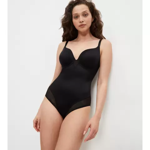 True Shape Sensation Bodystocking, Black