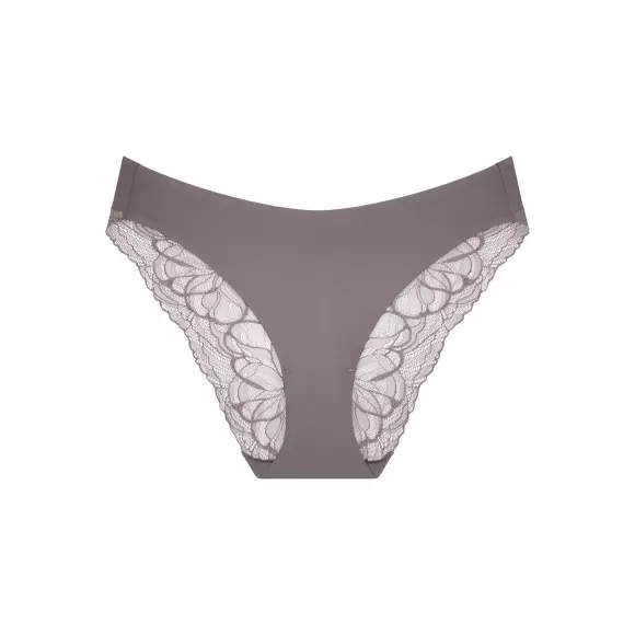 Triumph - Ilussion Lace High Tai, Pigeon Grey