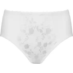 Shape Maxi Blomstret, White