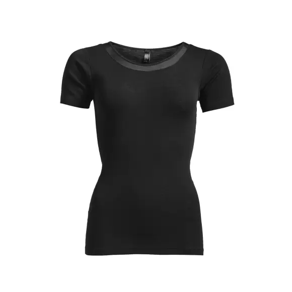 Femilet - Juliana Uld T-Shirt, Black