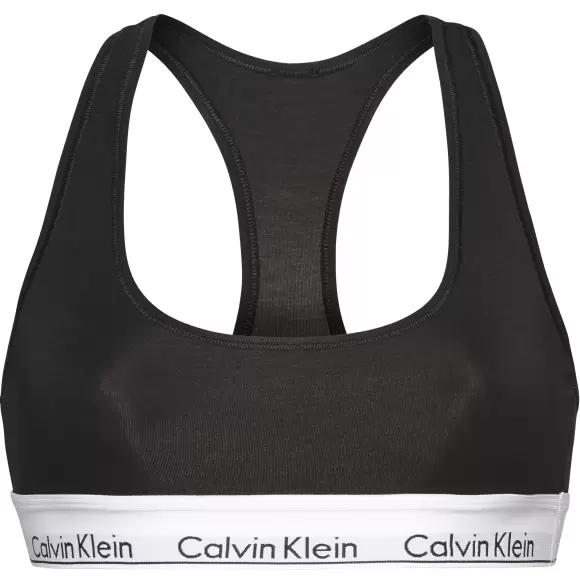 Calvin Klein - Modern Cotten Top Uden For, Black