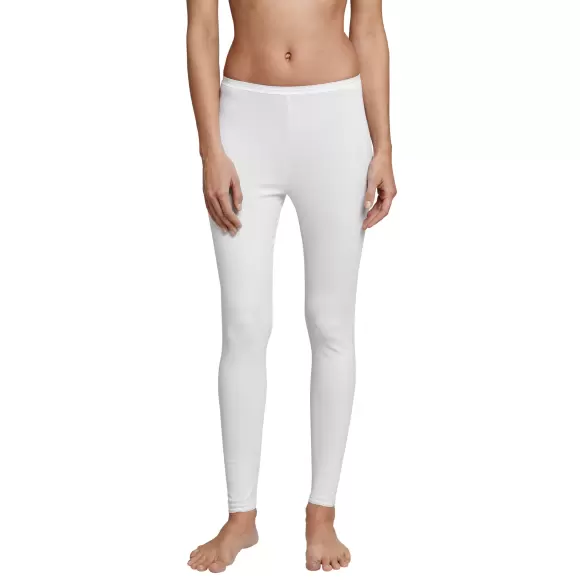 Schiesser - Bomuld Leggings, White