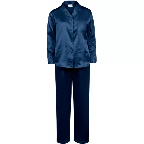 Wiki - Satin Pyjamas, Navy