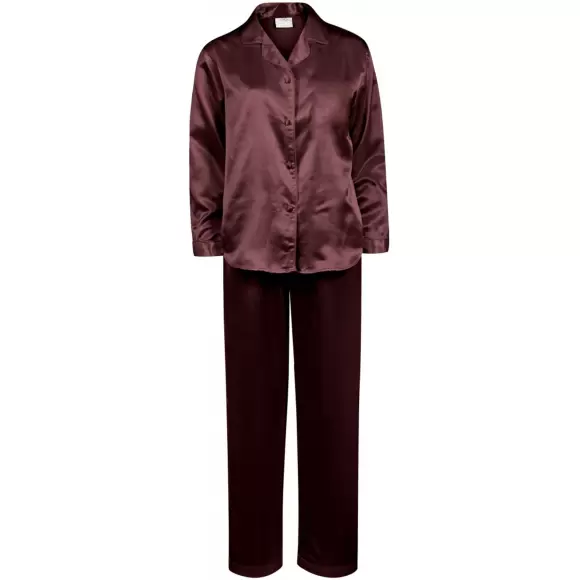 Wiki - Satin Pyjamas, Aubergine