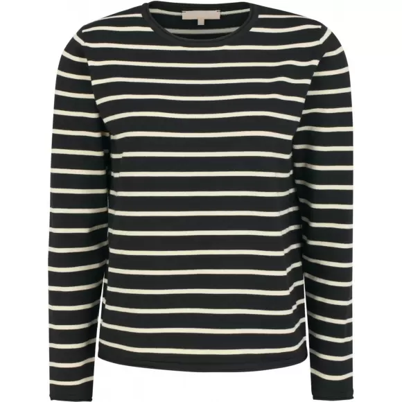 Soft Rebels - Zara Stripe, Black