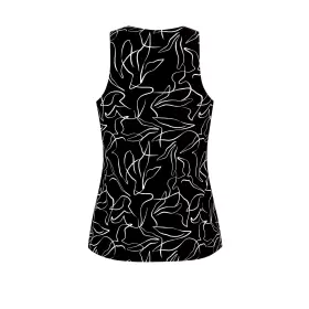 Lagos Tankini, Black/White