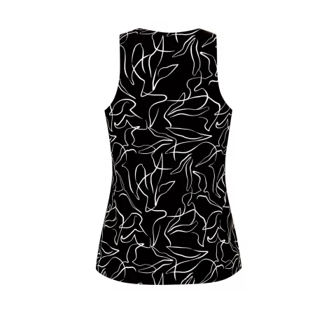 Lagos Tankini, Black/White