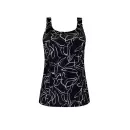 Amoena - Lagos Tankini, Black/White