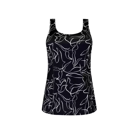 Amoena - Lagos Tankini, Black/White