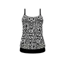Amoena - Salta Tankini, Black/Off-white