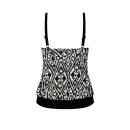 Amoena - Salta Tankini, Black/Off-white