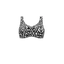 Amoena - Salta Bikinitop, Black/Off-White