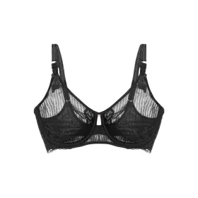 Peony Florale Minimizer, Black