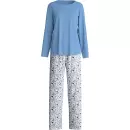 Calida - Flower Nights Pyjamas, Riviera Blue