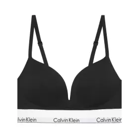 Push-Up Plunge Bralette, Sort