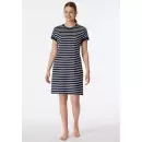 Schiesser - Natkjole Kort Ærme, Nightblue