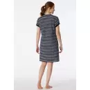 Schiesser - Natkjole Kort Ærme, Nightblue