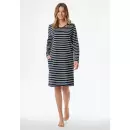 Schiesser - Natkjole Lang Ærme, Nightblue