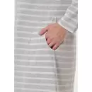 Schiesser - Natkjole Lang Ærme, Silver Grey