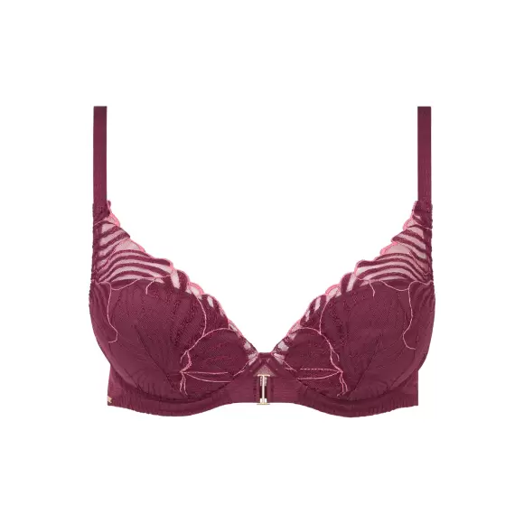 Chantelle - Legend Plunge Bra, Sienna/Guava Chantelle - Legend Plunge Bra, Sienna/Guava