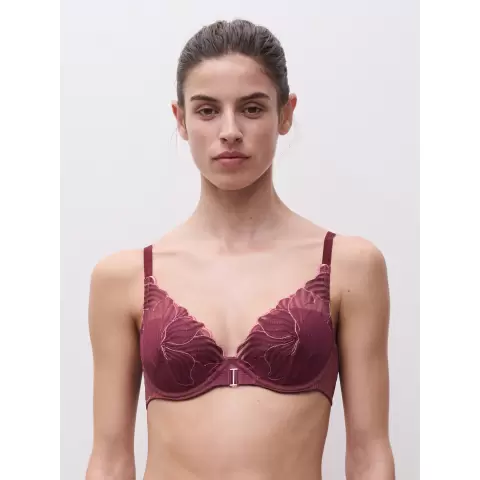 Legend Plunge Bra, Sienna/Guava
