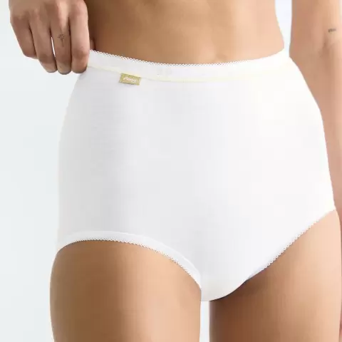 3-pack Basic Gold H Maxi, Hvid