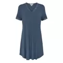 Lady Avenue - Bambus Natkjole, Denim Blue