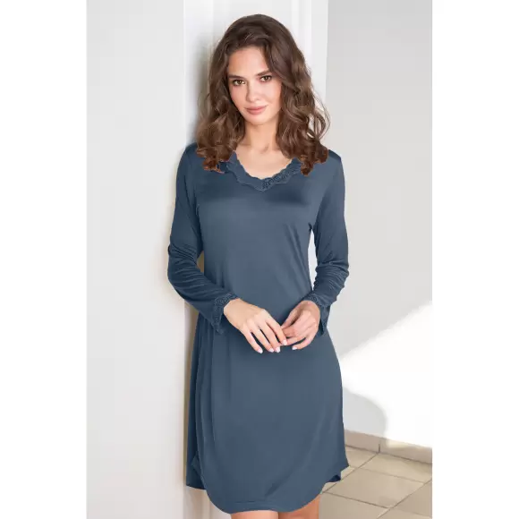 Lady Avenue - Silk Jersey Natkjole, Turbulence Lady Avenue - Silk Jersey Natkjole, Turbulence