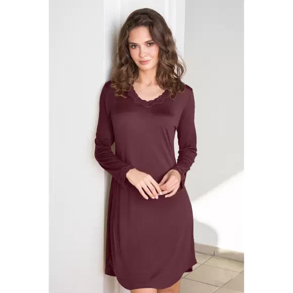Wiki - Silk Jersey Natkjole, Port Royale