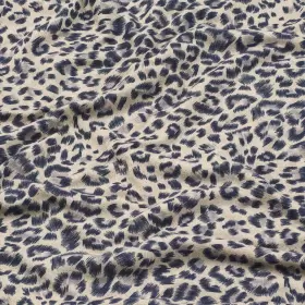 Bambus Natkjole, Leo Print