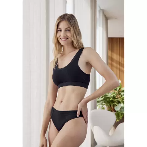 Bambus Bh Top, Sort