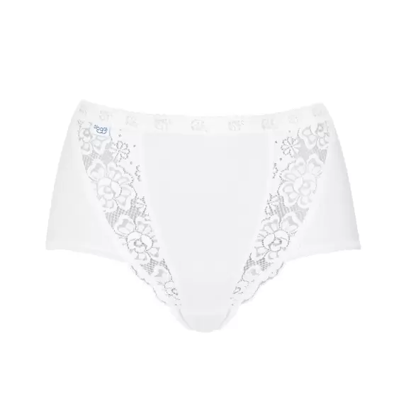 Sloggi - Sloggi Chic Maxi 2P, White
