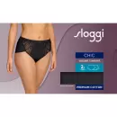 Sloggi - Sloggi Chic Midi 2P, Black