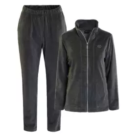 Joggingsæt Velour, Dark Grey 