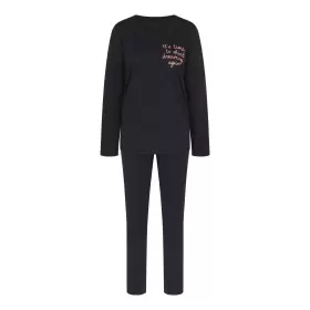 Pyjamas Lang Ærme, Sort
