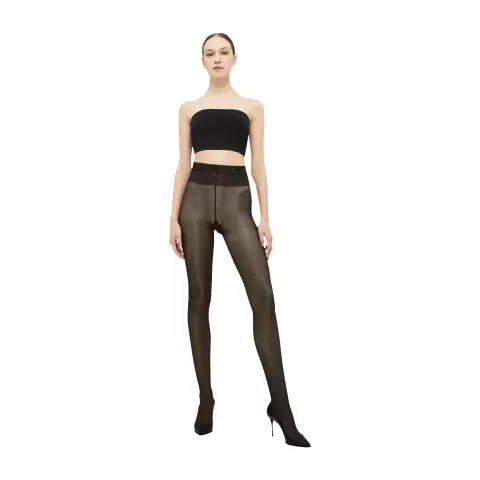 Neon 40 Tights, Soft Cacao