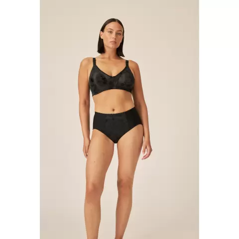 Naturana Minimizer Blomstret, Black