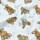 Lady Avenue - Cotton Flannel Natkjole, Blue Teddy Lady Avenue - Cotton Flannel Natkjole, Blue Teddy
