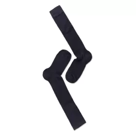 Knæstrømpe Uld, Navy Knæstrømpe Uld, Navy