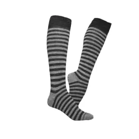 Alpakauld Knæstrømpe, Koksgrå/Mellemgrå Alpakauld Knæstrømpe, Koksgrå/Mellemgrå