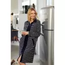 Brandtex - Kåbe Med Lynlås, Evening Blue