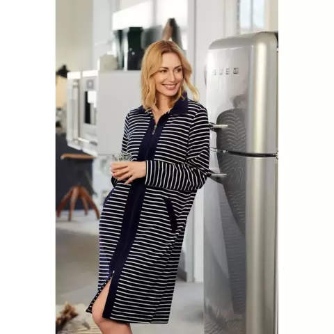 Kåbe Med Lynlås, Evening Blue Kåbe Med Lynlås, Evening Blue