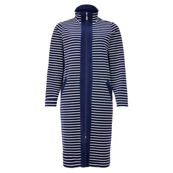 Brandtex - Kåbe Med Lynlås, Evening Blue