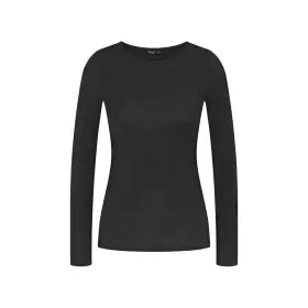 Beauty Layers Langærmet Uld, Black Beauty Layers Langærmet Uld, Black